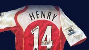 Gagnez le maillot d'Henry avec ParionsWeb