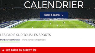 Tous les sports disponibles sur ParionsSport