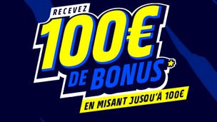 Bonus ParionsSport 100 euros